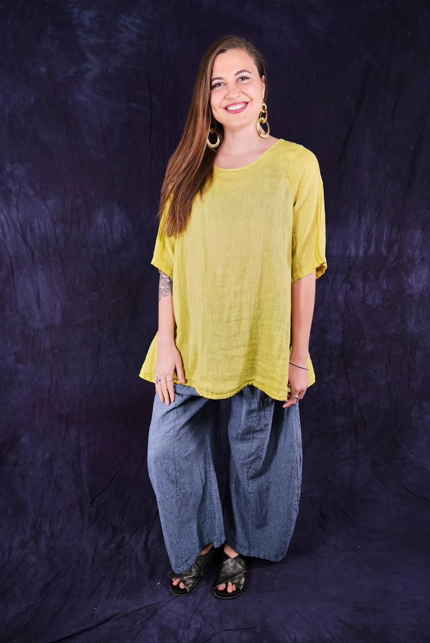 3306 Stripe Klee Pant Sky