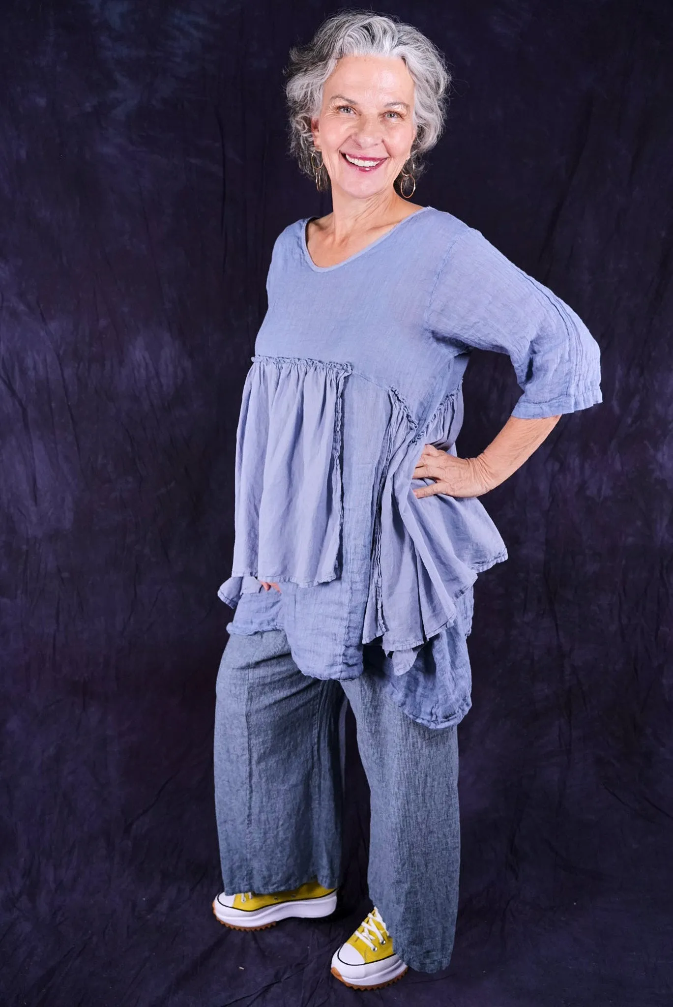 3306 Stripe Klee Pant Sky