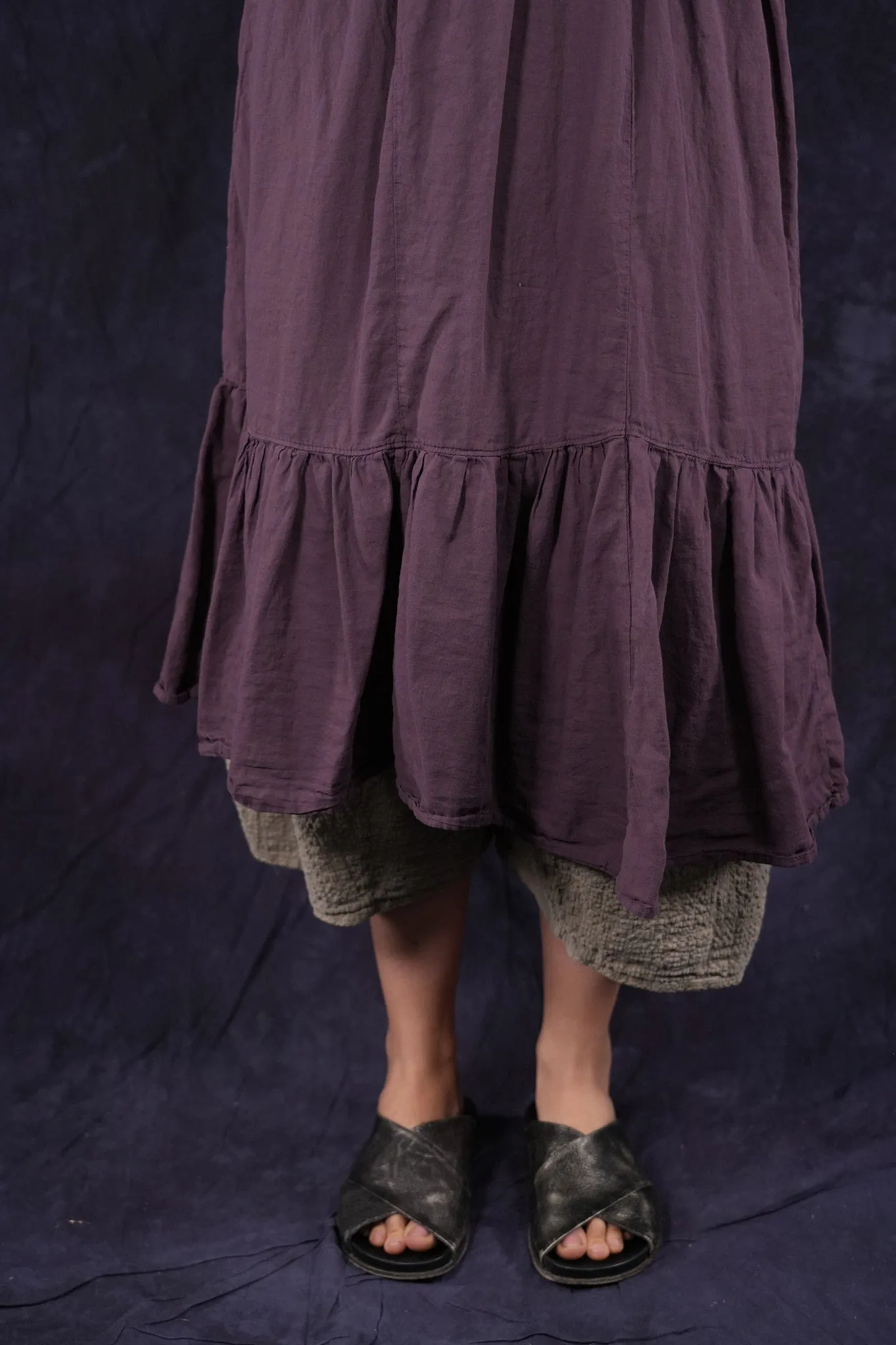 4191 Lawn Gather Skirt Fig