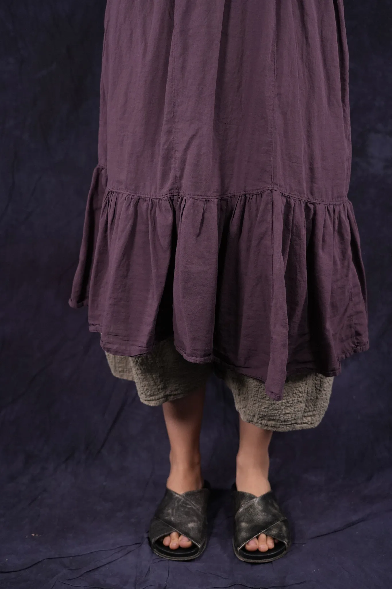 4191 Lawn Gather Skirt Fig