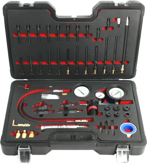 46 Piece Engine Compression & Leak Tester Master Kit [Petrol & Diesel]