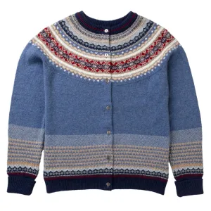 Alpine Cardigan - Blue Morning