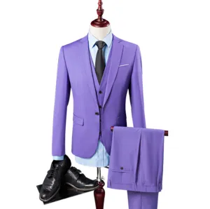 Andrew | Men's Business / Wedding Suit | Violet