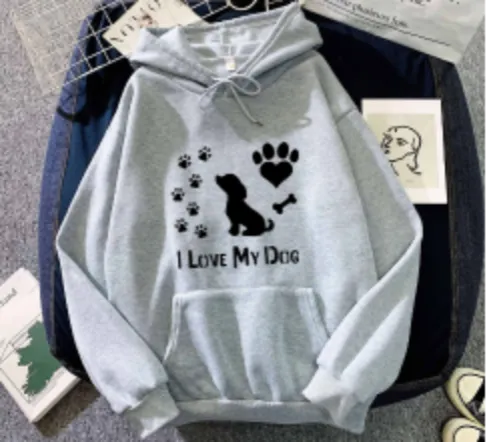 Angel – Cozy Dog Hoodie for Women