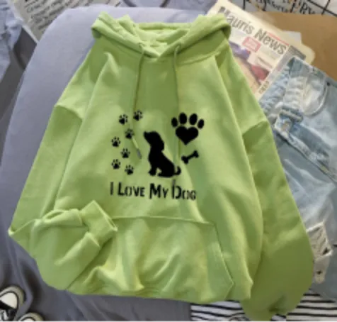 Angel – Cozy Dog Hoodie for Women