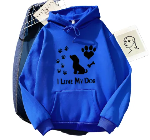 Angel – Cozy Dog Hoodie for Women