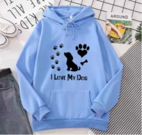 Angel – Cozy Dog Hoodie for Women