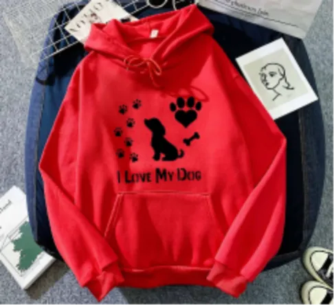 Angel – Cozy Dog Hoodie for Women