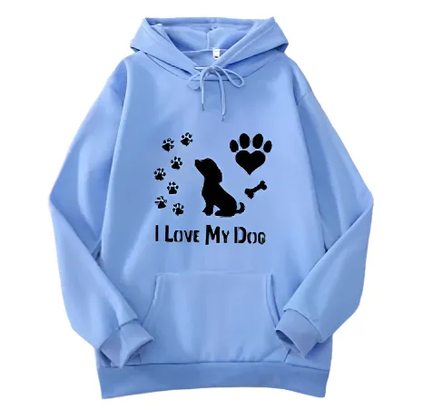 Angel – Cozy Dog Hoodie for Women