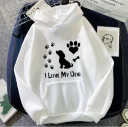 Angel – Cozy Dog Hoodie for Women