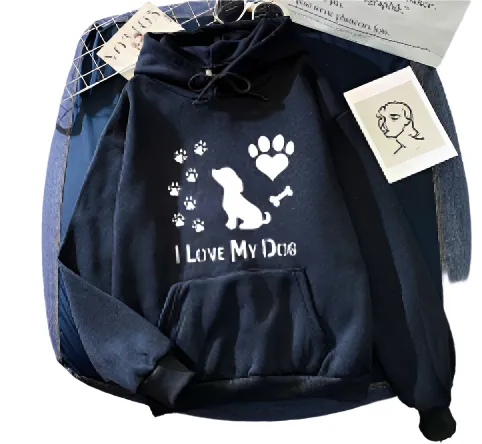 Angel – Cozy Dog Hoodie for Women