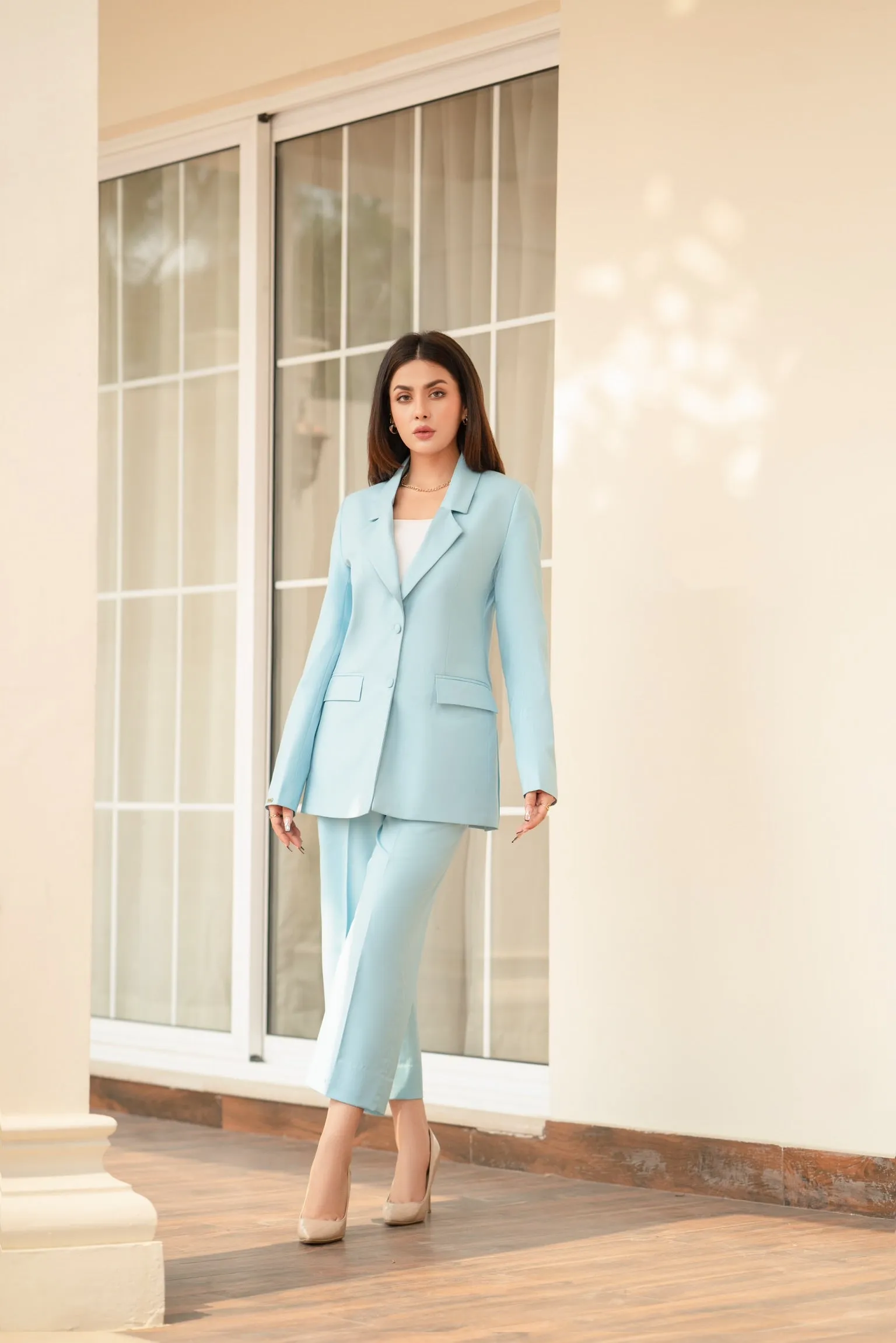 Arctic Blue - Two Buttoned Suit (LIMITED EDITION)