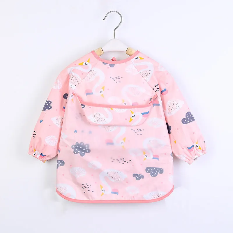 Baby Apron with Pockets for Colouring and Eating