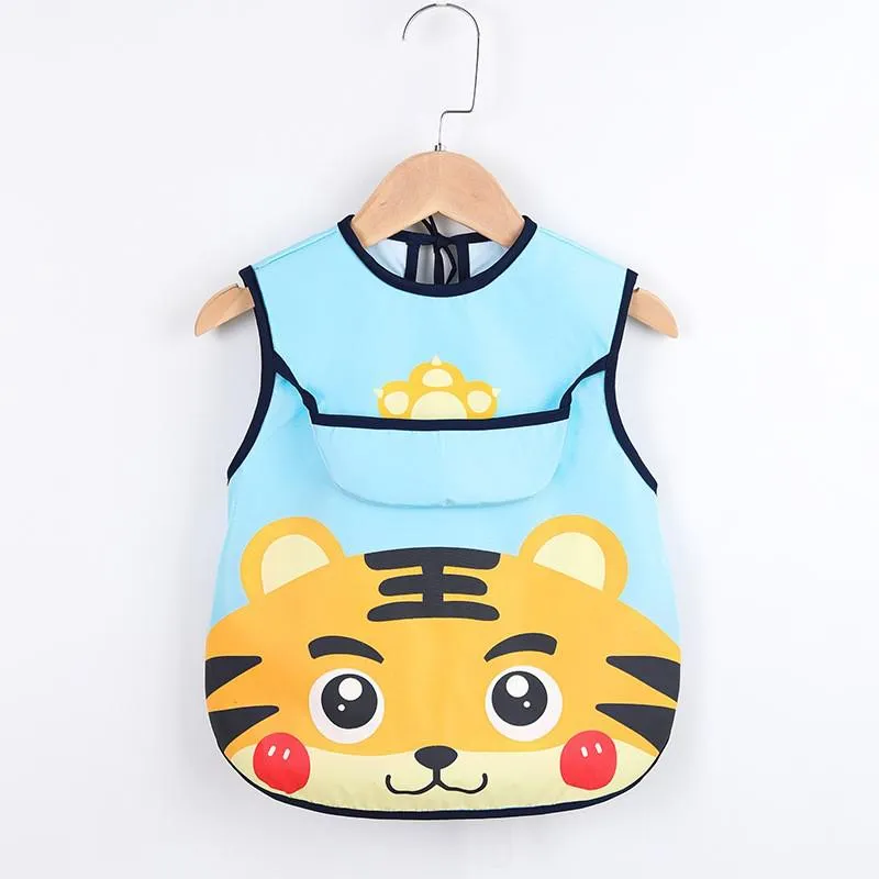 Baby Apron with Pockets for Colouring and Eating