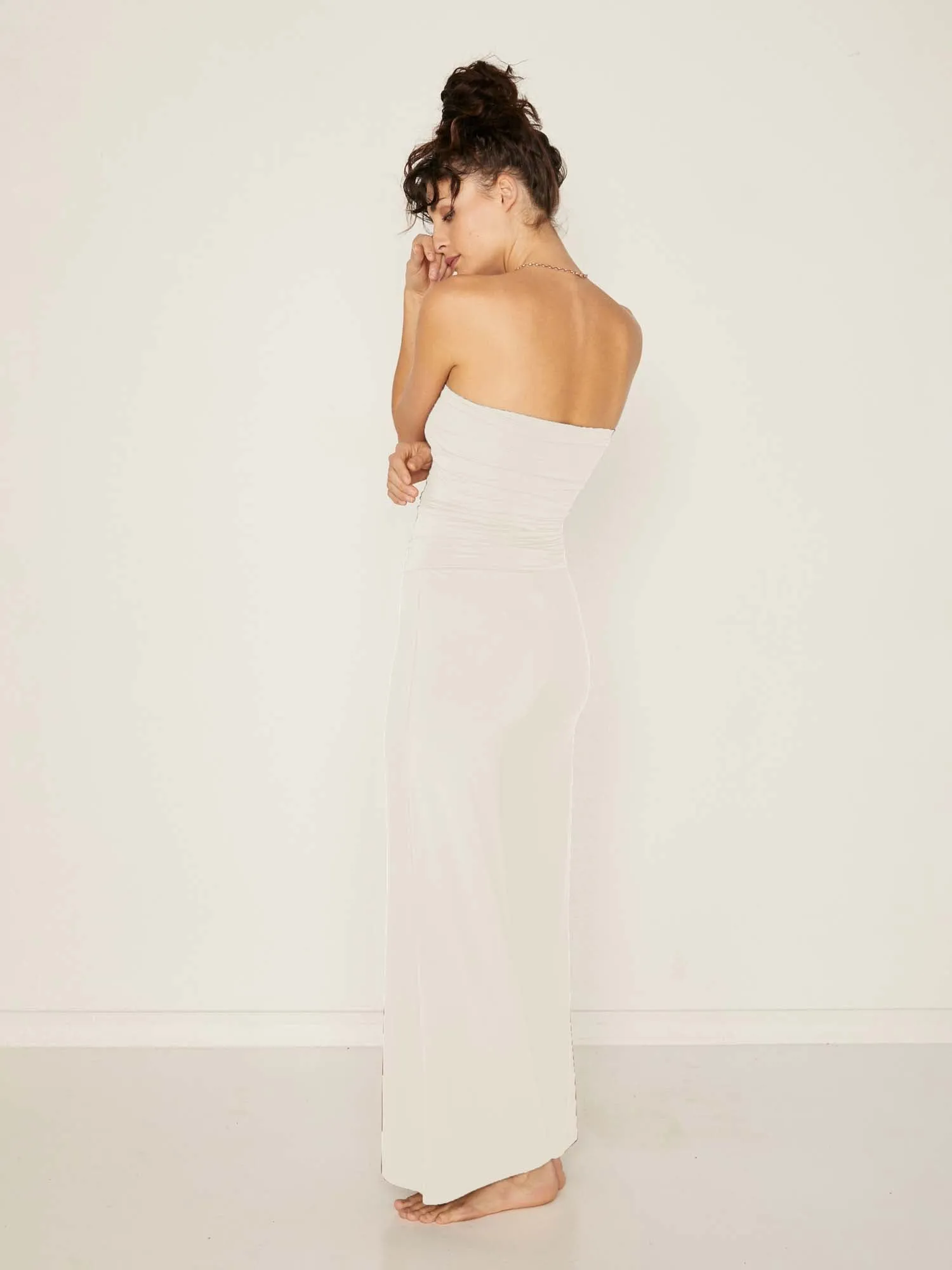 Bamboo Palazzo Pant 2.0 - Cream
