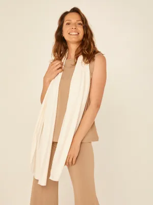 Bamboo Scarf - Cream