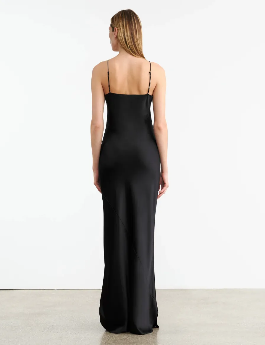 Cami Gown - Burgundy