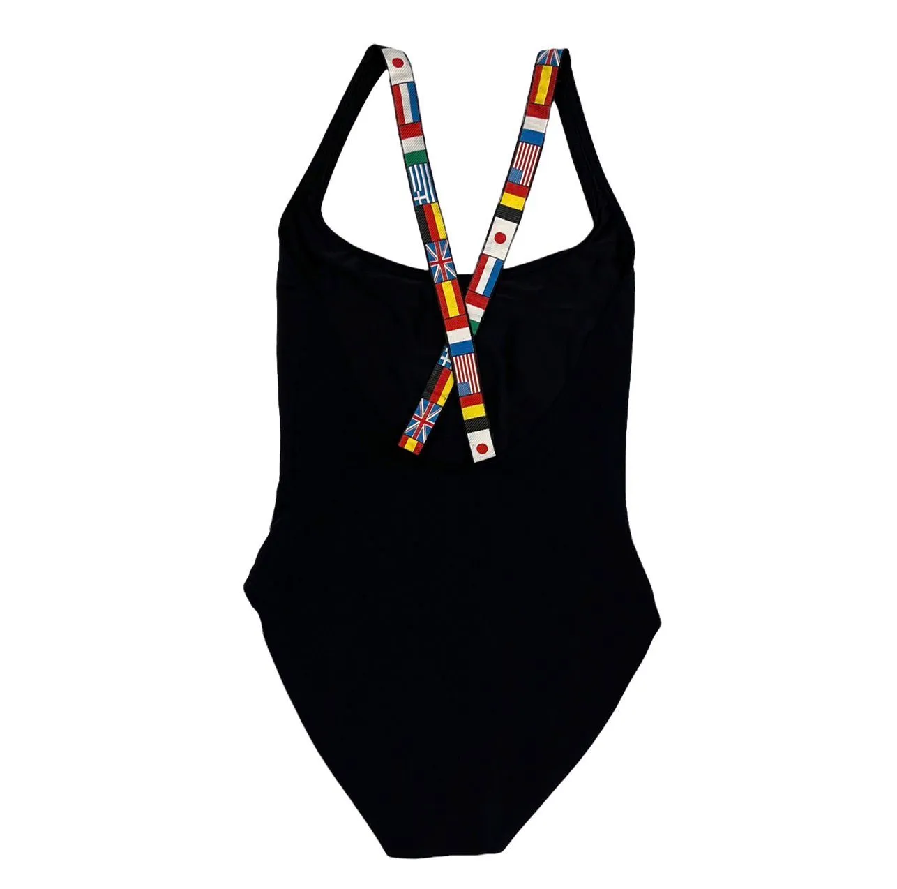 Chanel Black Logo One Piece