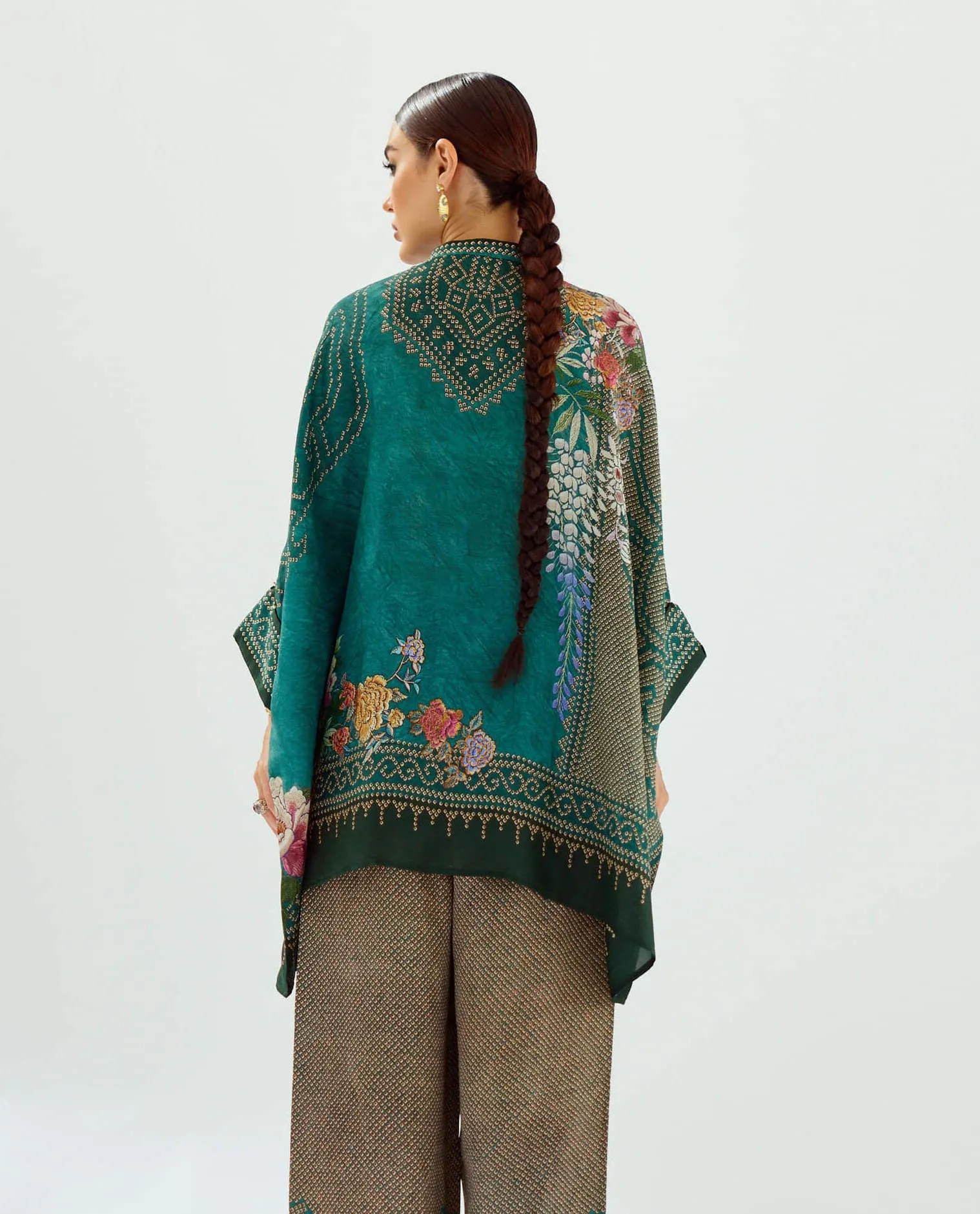 Chanel teal tunic