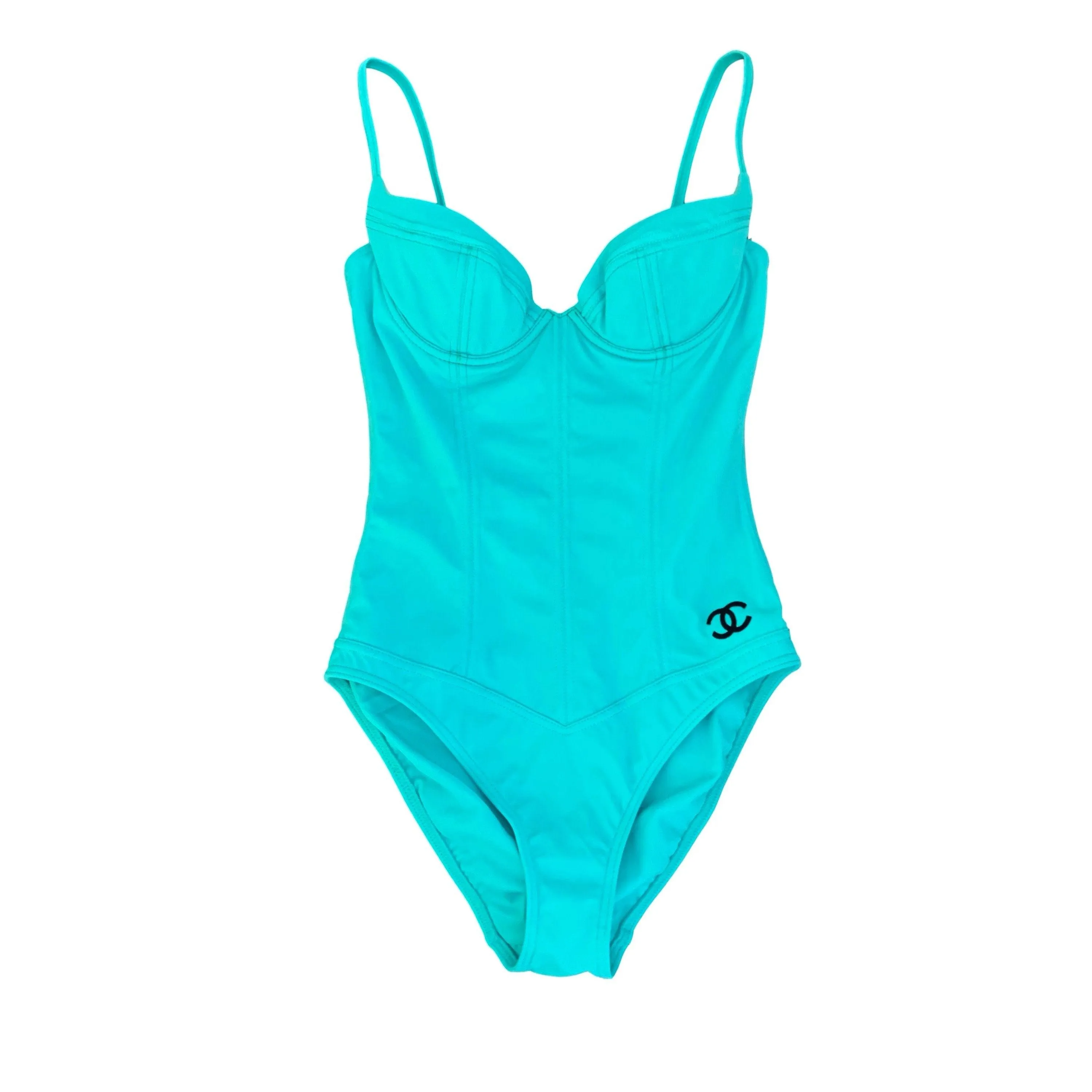 Chanel Turquoise One Piece