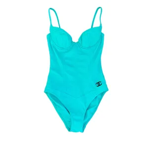 Chanel Turquoise One Piece