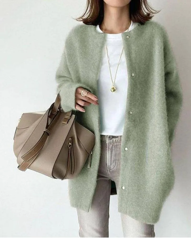Charlott | Women Elegant Chic Soft Cardigan | Warm