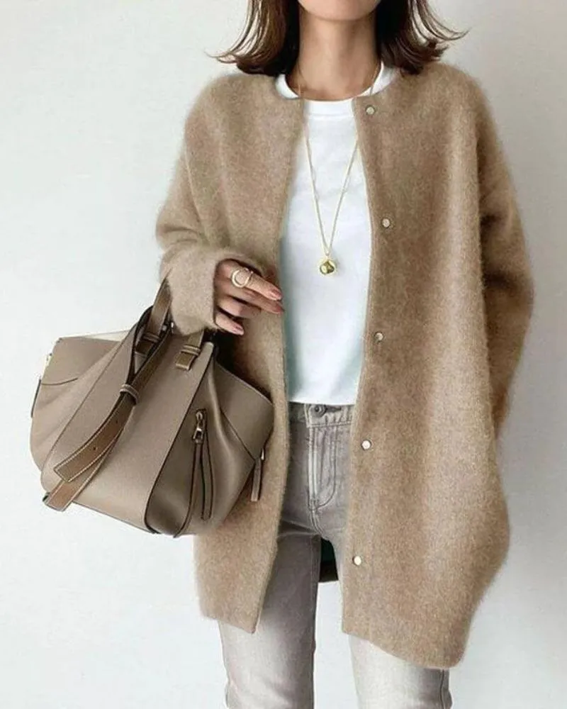 Charlott | Women Elegant Chic Soft Cardigan | Warm