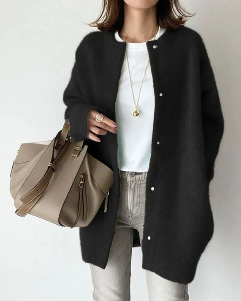 Charlott | Women Elegant Chic Soft Cardigan | Warm