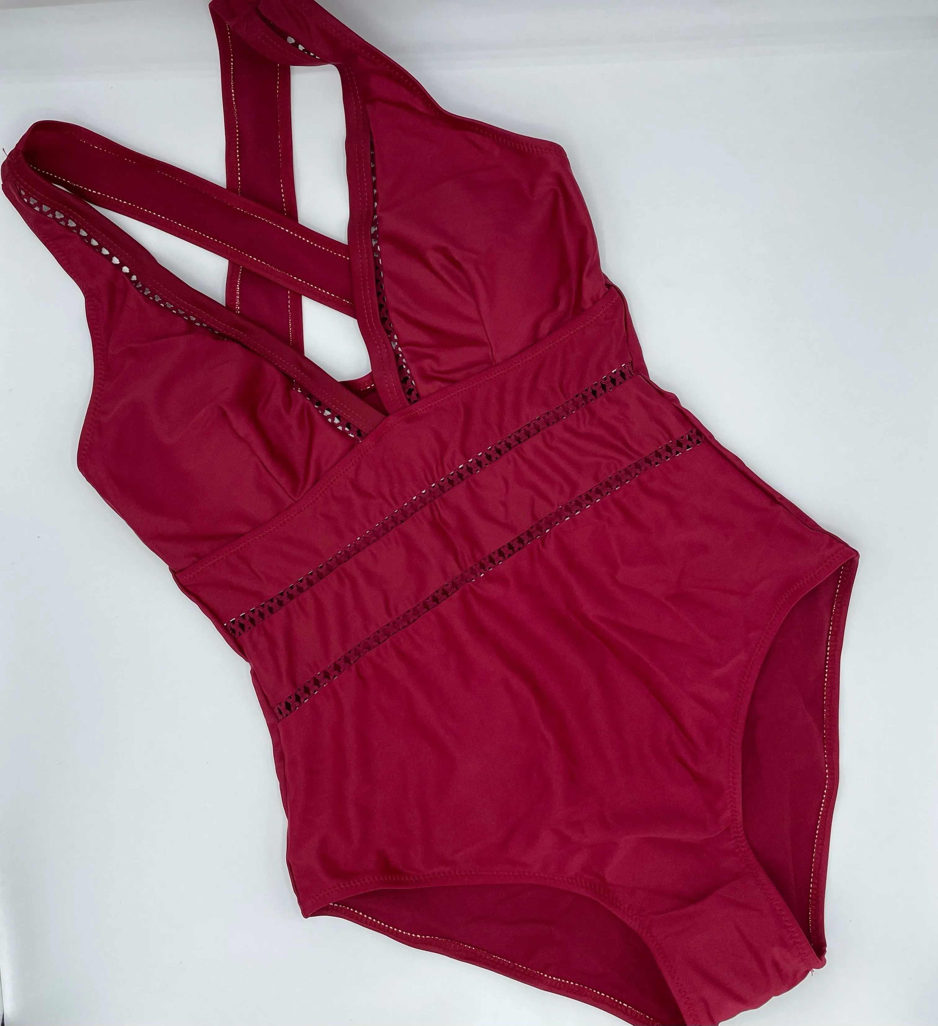 Cherry Craze - Red One Piece Swimsuit