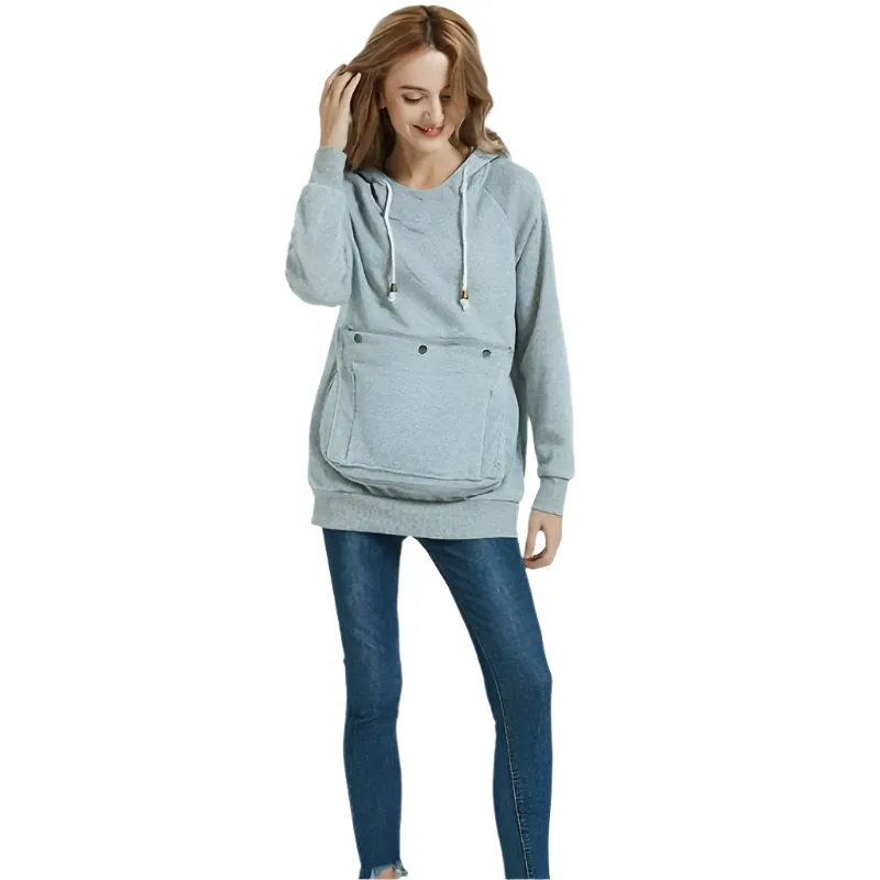 Cheska – Stylish Women's Pet Carrier Hoodie