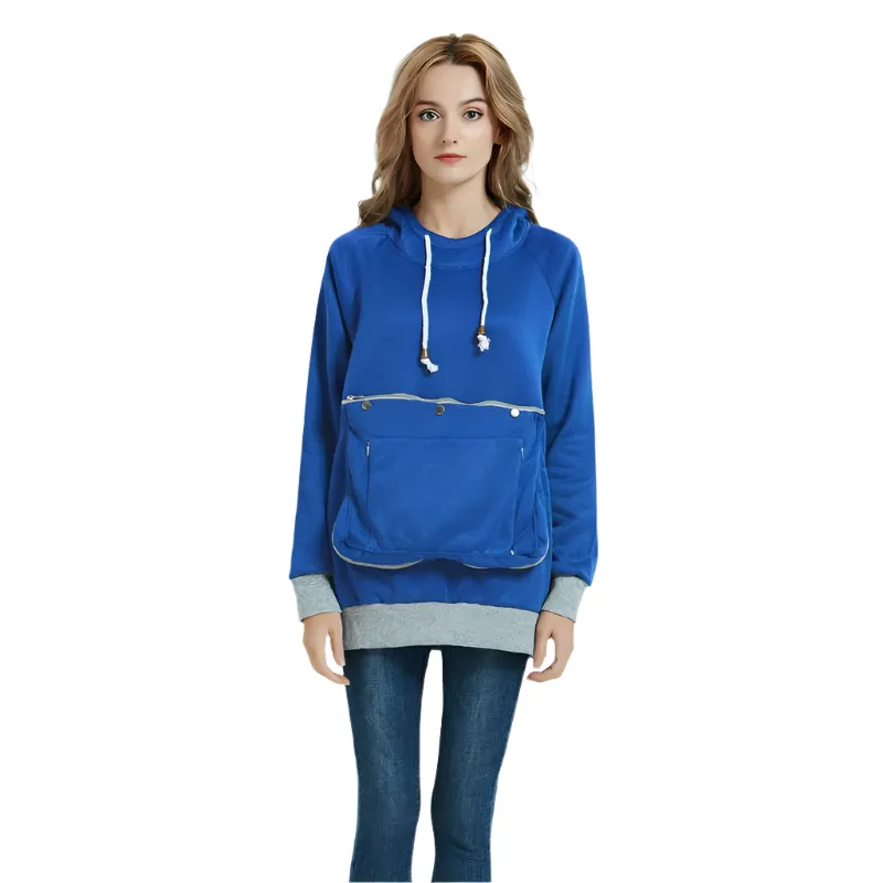 Cheska – Stylish Women's Pet Carrier Hoodie