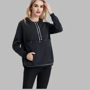 Cheska – Stylish Women's Pet Carrier Hoodie