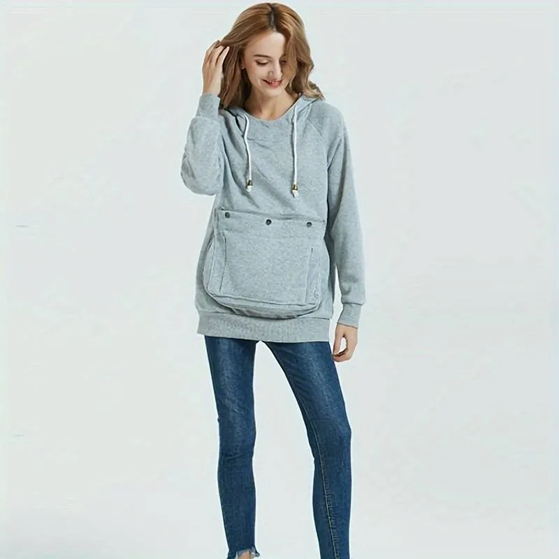 Cheska – Stylish Women's Pet Carrier Hoodie