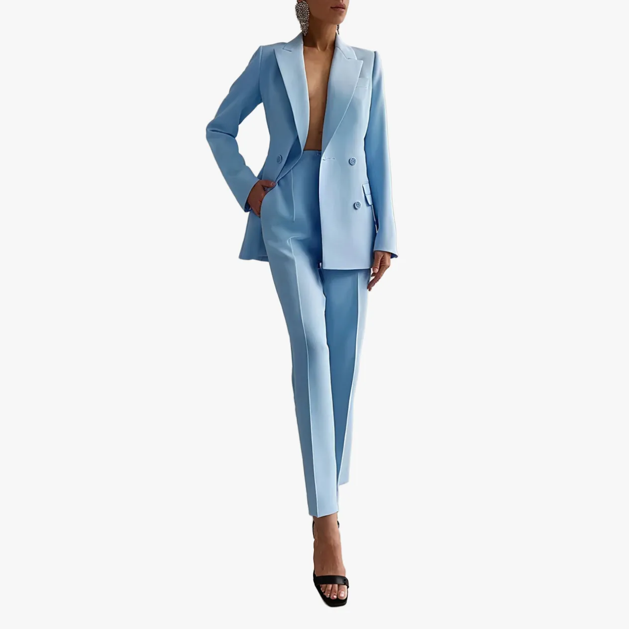 Chic Tailored Suit for Modern Professionals