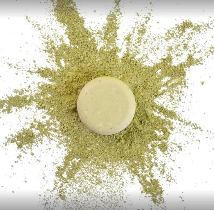 Clean Green Matcha Balancing Shampoo Bar from ACALA