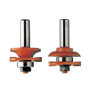 CMT 891.503.11 (2pc) Bead Rail & Stile Bit Set, 1/2" Shank