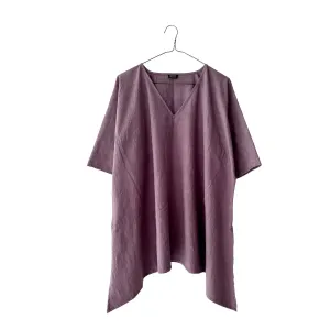 Cotton A-line Tee Tunic