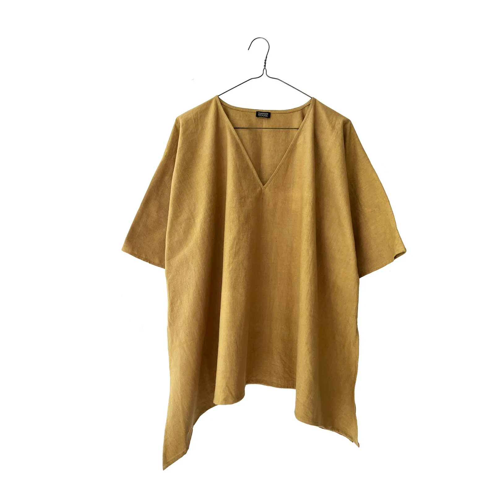 Cotton A-line Tee Tunic