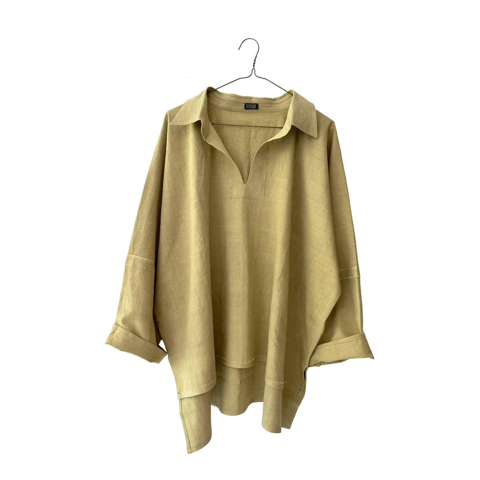 Cotton Short Pullover Tunic