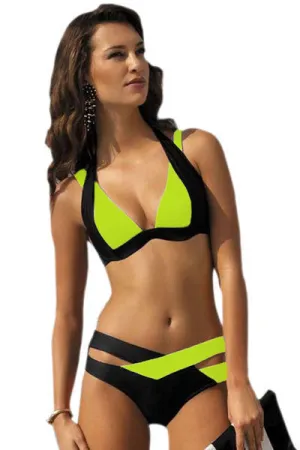 Courtney Color Block  Bikini