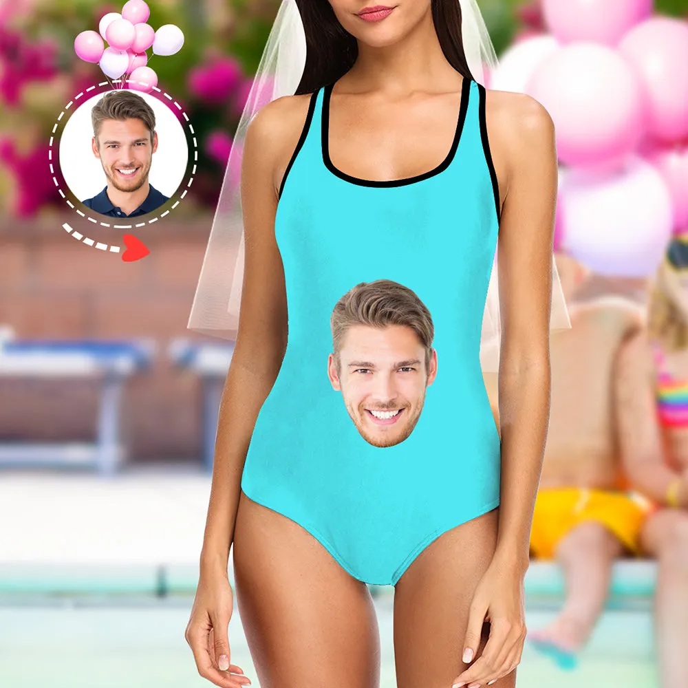 Custom Face Swimsuit Ladies One Piece Swimwear