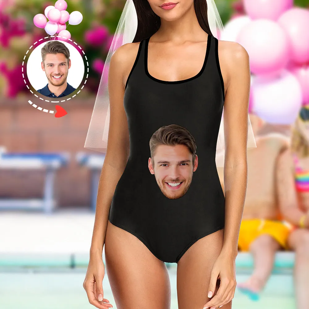 Custom Face Swimsuit Ladies One Piece Swimwear