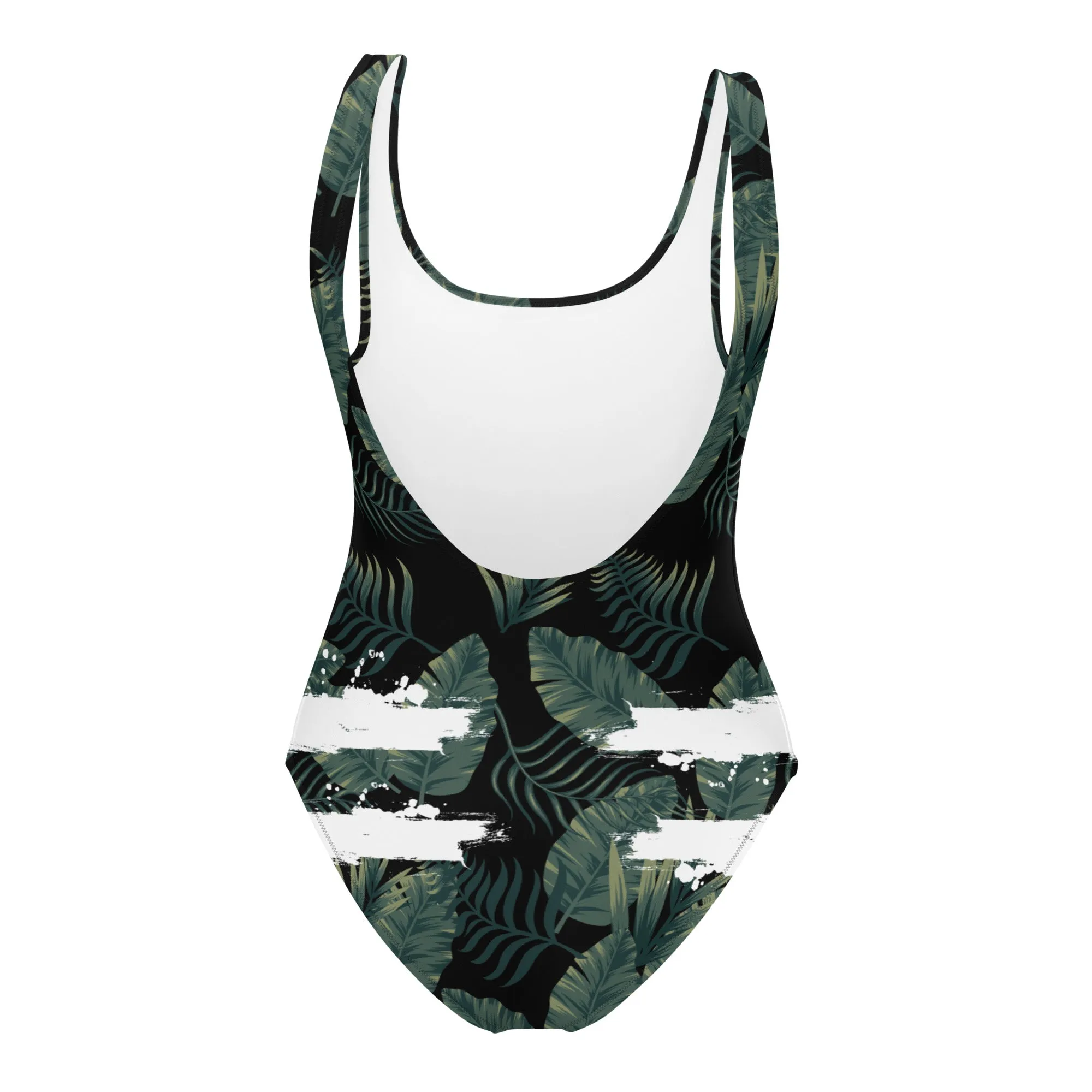 Damaris Palm One-Piece Swimsuit
