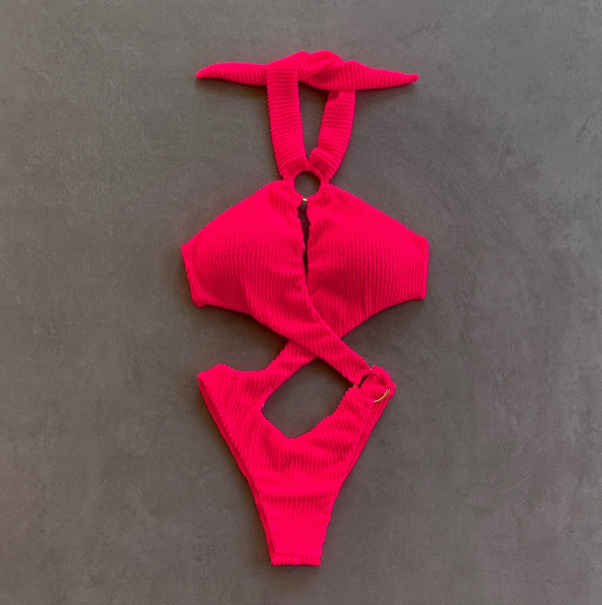Electra Textured Julia One Piece Swimwear