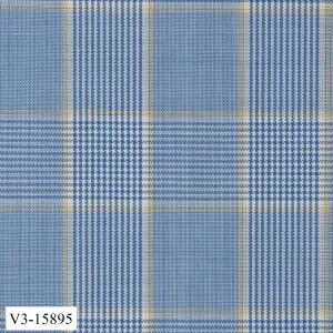 Electric Blue With Dark Check Suit