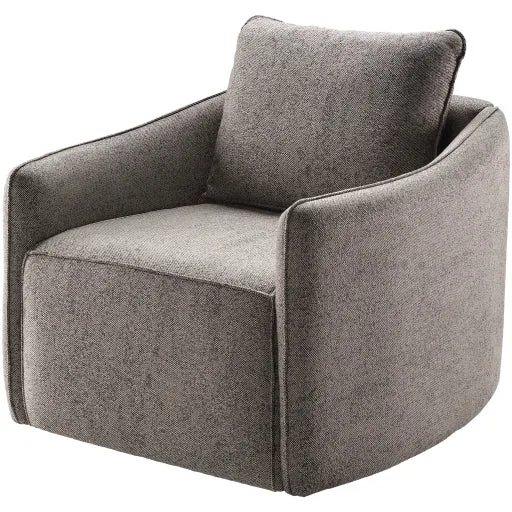 Elegant 25"H x 28"W x 32"D Swivel Chair
