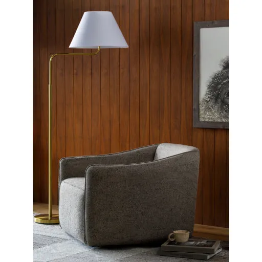 Elegant 25"H x 28"W x 32"D Swivel Chair