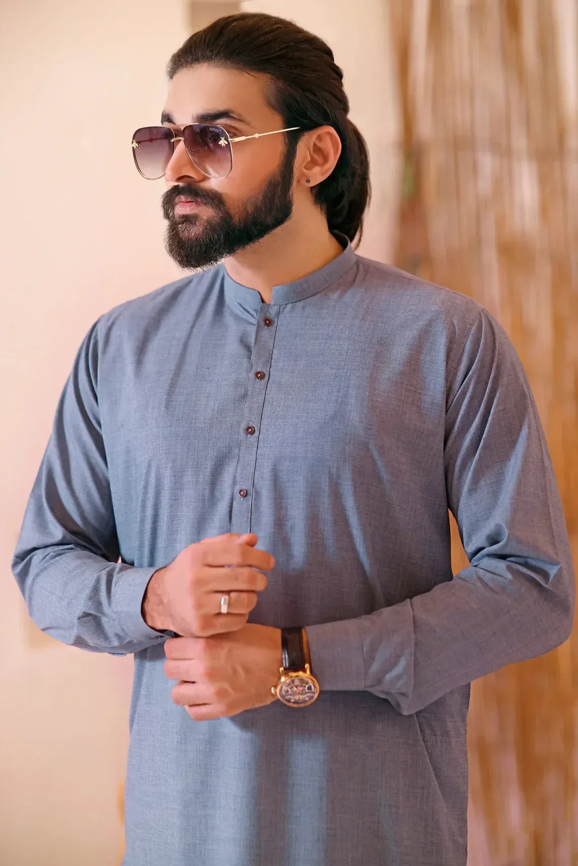 Elegant Shalwar Kameez in Stunning Tiffany Blue