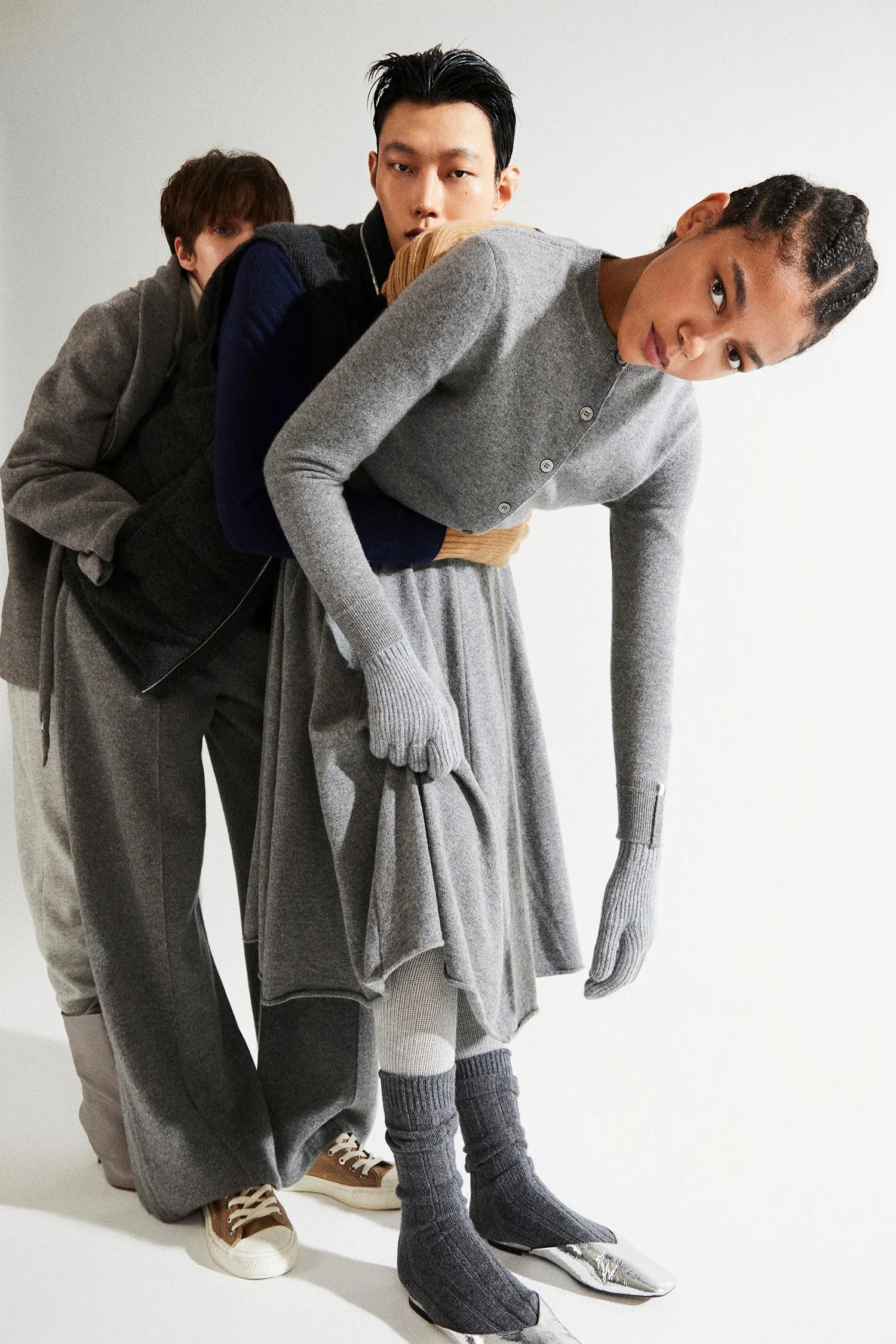 Essential Crewneck Cardigan