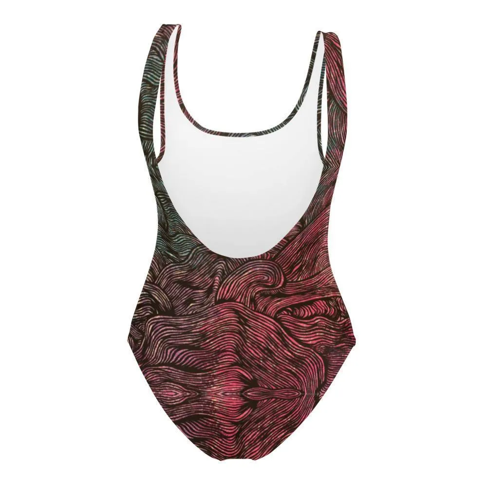 Explosive Thoughts One-Piece Swimsuit